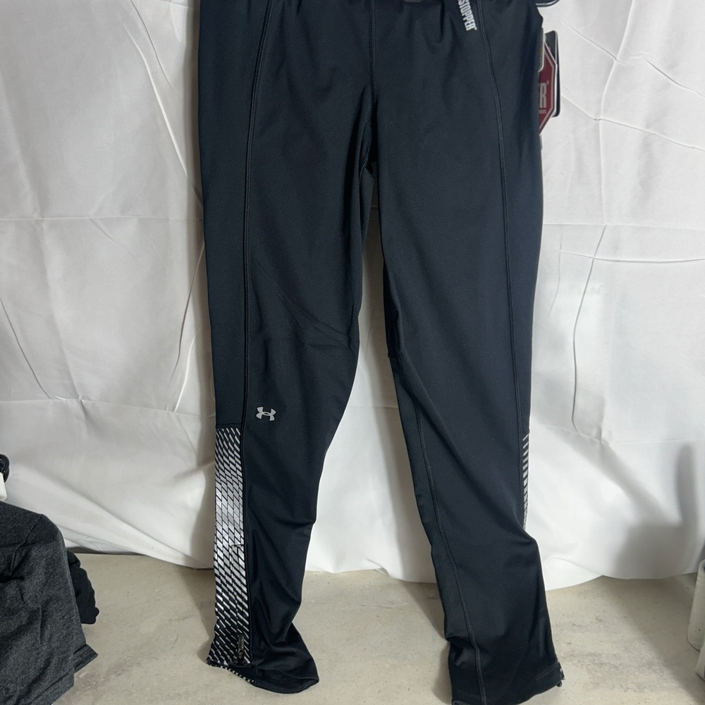 Under Armour HeatGear Armour High Waisted Pocketed No-Slip Leggings Size Sm/P